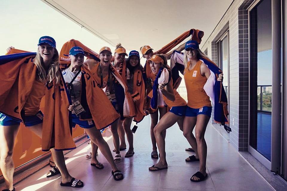 Nederlands Damesteam Oefent Tegen Brazilië In RIO