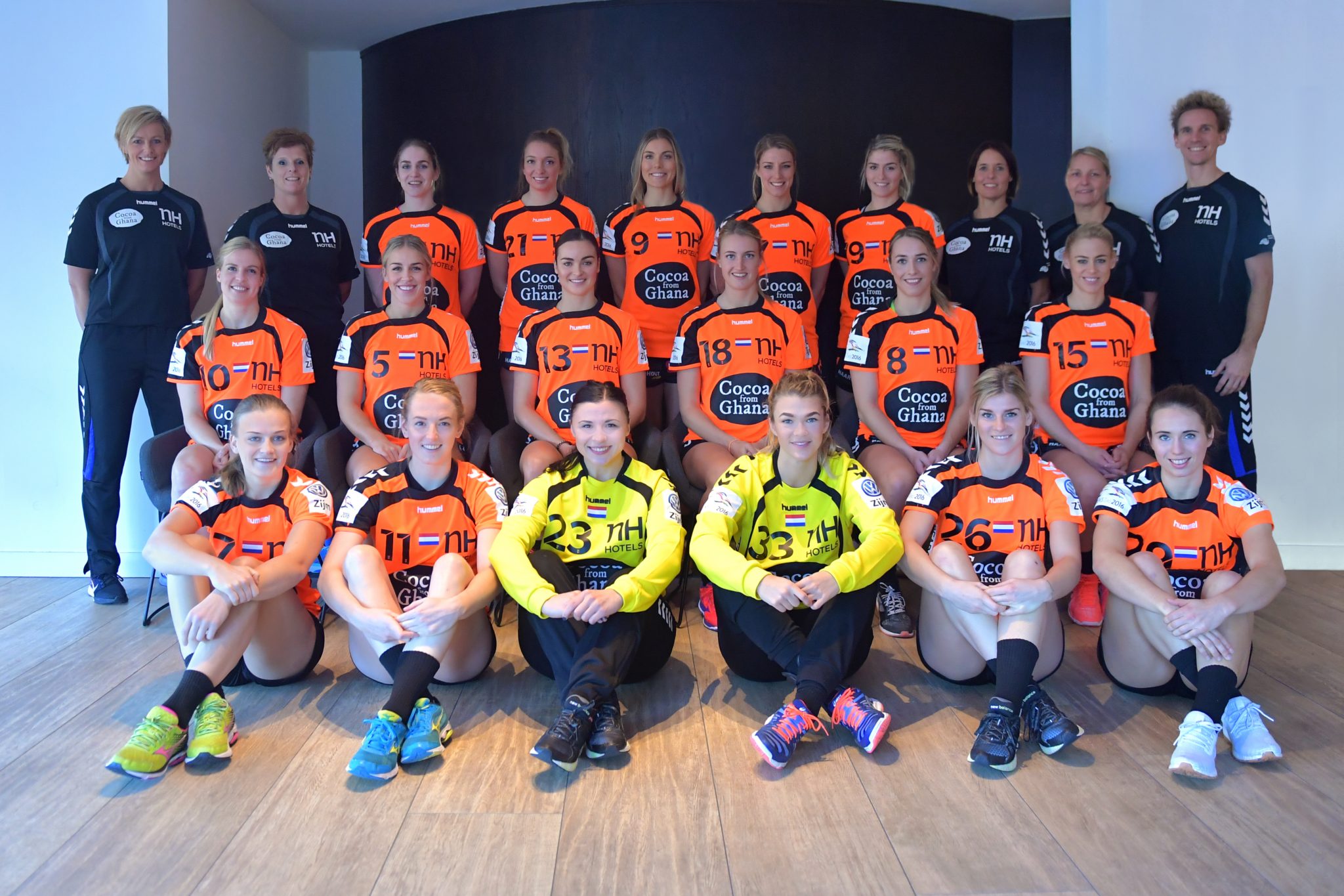 28-11-2016 HANDBAL:EK TEAM:PAPENDAL
Teamfoto En Portretten Voor Het EK 2016 In Zweden.


Foto: Henk Seppen