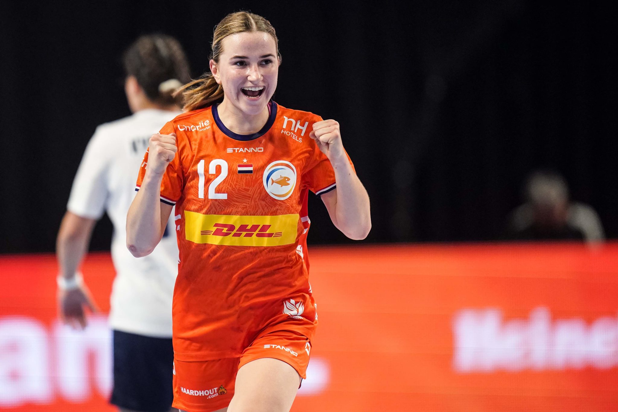 24-04-2022 HANDBAL:NEDERLAND-GRIEKENLAND:ALMERE
Bo Van Wetering Of The Netherlands During The EHF EURO 2022 Qualifiers Phase 2 Match Between Netherlands And Greece At Topsportcentrum Almere On April 24, 2022 In Almere, Netherlands (Photo By Henk Seppen)